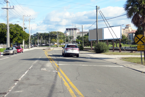 Okeechobee Blvd SS 80ft W/O Parker Av F/W - 2