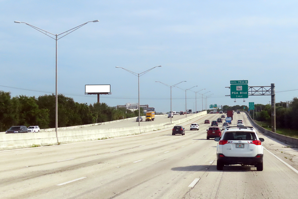 I-95 WS 0.7mi S/O PGA Bd F/S - 1