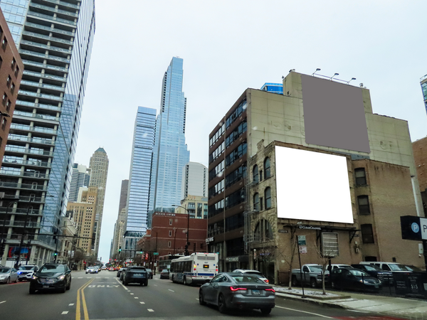 Chicago Av SS 235ft E/O Wells St F/W - 1