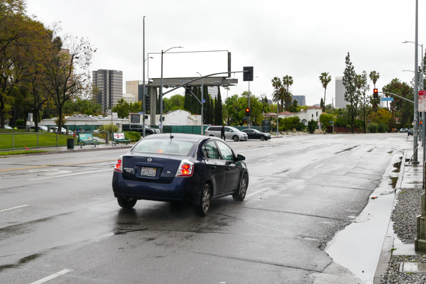 Olympic NS 50ft E/O La Cienega (NO EXT) F/W - 1