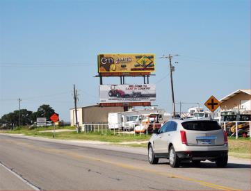 HWY 281 N WS 2M N/O CITY LIMITS F/N TOP