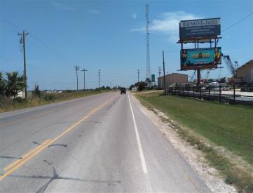 HWY 281 N WS 2M N/O CITY LIMITS F/N BOT