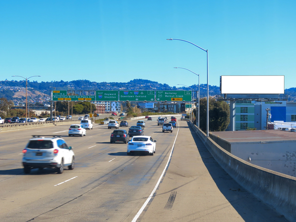 MacArthur FWY I-580 SS 31ft W/O San Pablo Av (%) F/W - 1