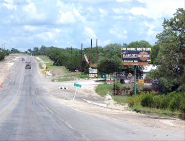 FM 306 S/S 2.5 MI E/O US 281
