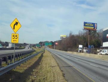 N/S I-285/85 .4M W/O OLD NATIONAL HWY RHR F/E
