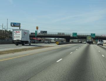 S/S I285/85 .2M W/O OLD NATIONAL HWY LHR F/E