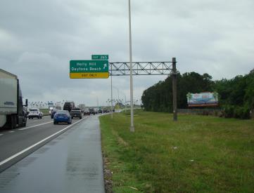 I-95, .5 MI N/O LPGA BLVD. - W/S, S/B