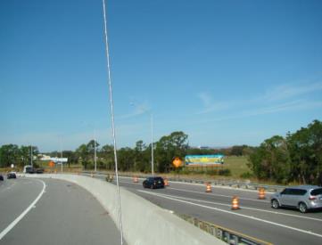 I-95, .5 MILE N/O I-4 SR 400 - E/S, N/B