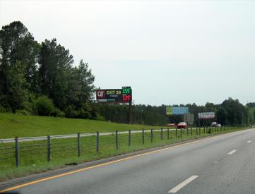 E/S I-85 S/O EXIT 77 @ MM 75.56 F/N