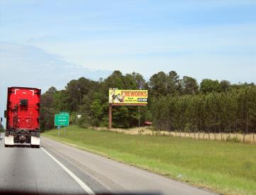 E/S I-85 S/O EXIT 77 @ MM 75.56 F/S