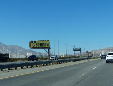 I-10 SL .53 MI. E/O INDIAN EF