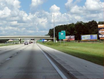 S/S I-4 1.1 Mi W/O Kathleen F/W