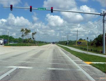 US 41, .7 MI N/O BURNT STORE RD, ES/NB