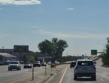 HAMPDEN .1MILE W/O FEDERAL BLVD NS WF