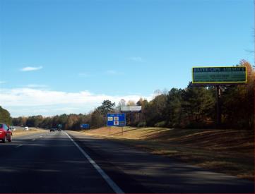E/S HWY 575 1/10 MILE N/O EXIT 14 S/F