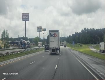 E/S I-75 5/10 MILE S/O EXIT 320 N/F