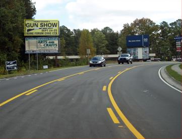 N/S OF BUS 6 150' W/O LEGION RD W/F TOP