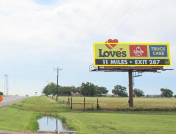 BUS 67 1.4 MI E/O I-35W, ALVARADO, S/S