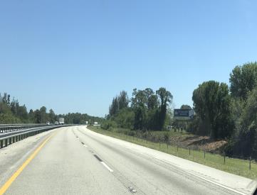 W/S TURNPIKE .6 MI. N/O 68 OVERPASS N/F