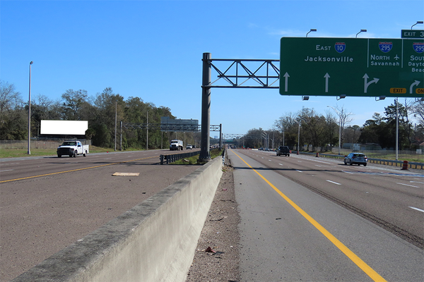 I-10 NS 1000ft W/O I-295 F/W - 1