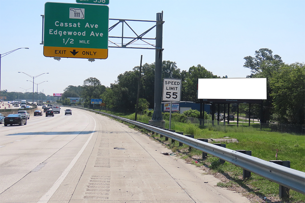 I-10 SS 3500ft W/O Cassat Ave F/W - 1