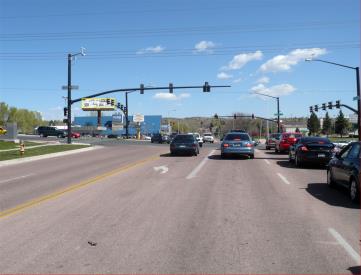 N CHELTON ROAD AT PLATTE AVENUE NWC SF