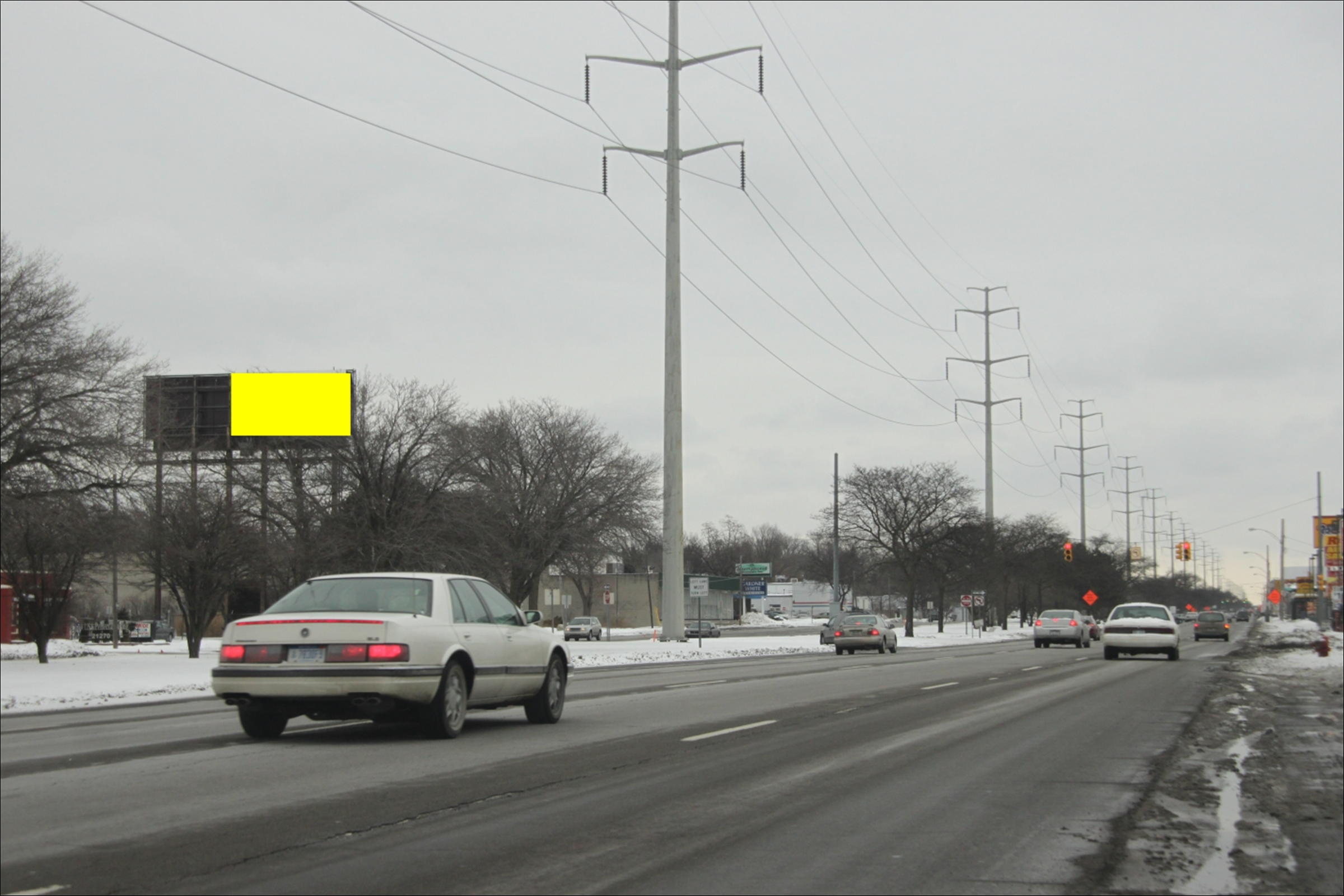 W. Eight Mile Rd W/O Lahser Rd N/S