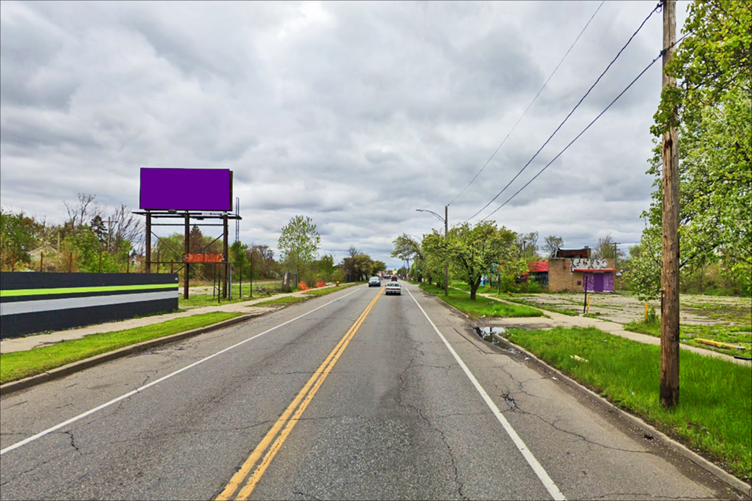 E. Seven Mile Rd W/O Antwerp Ave S/S