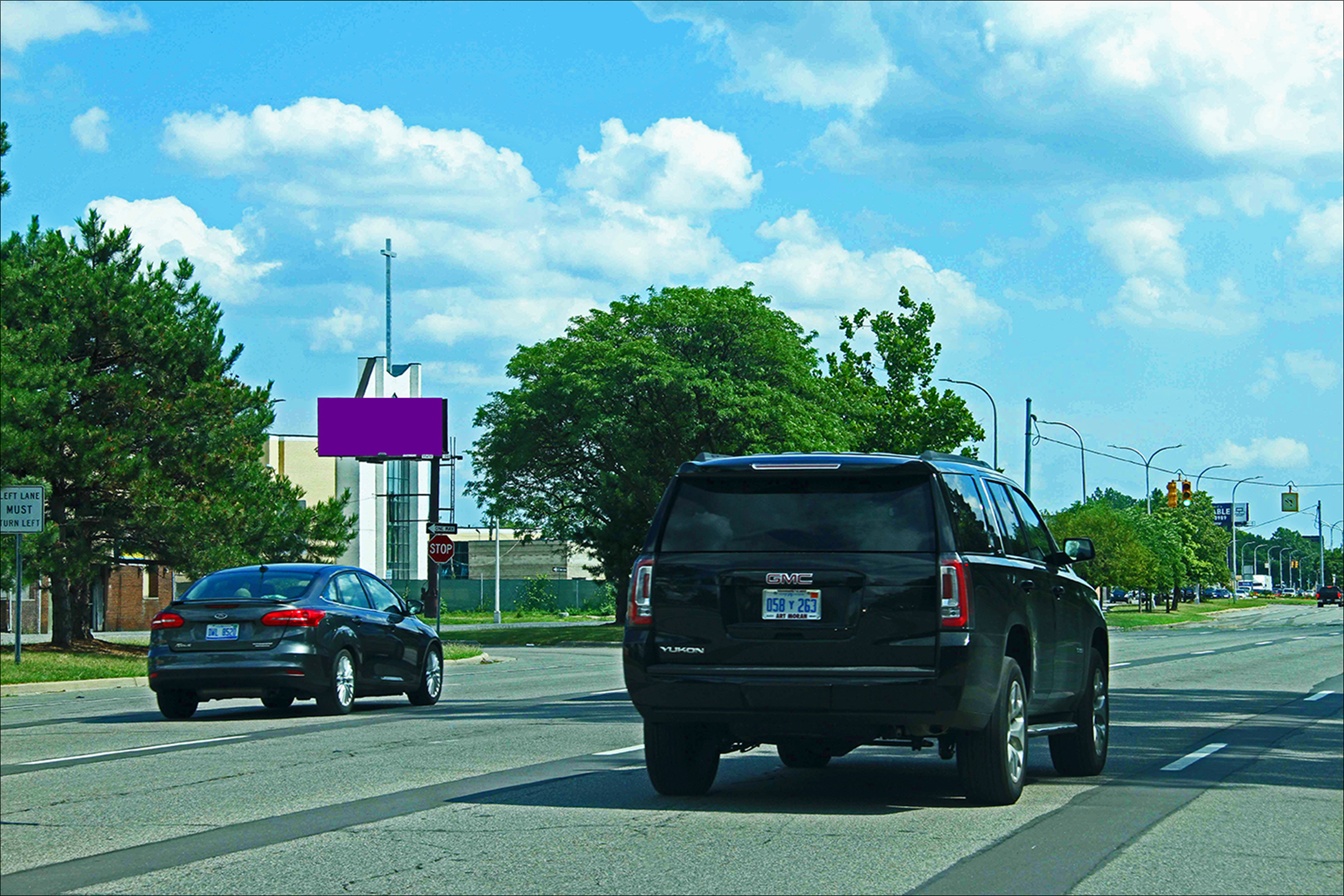 Woodward Ave N/O W. Seven Mile Rd E/S