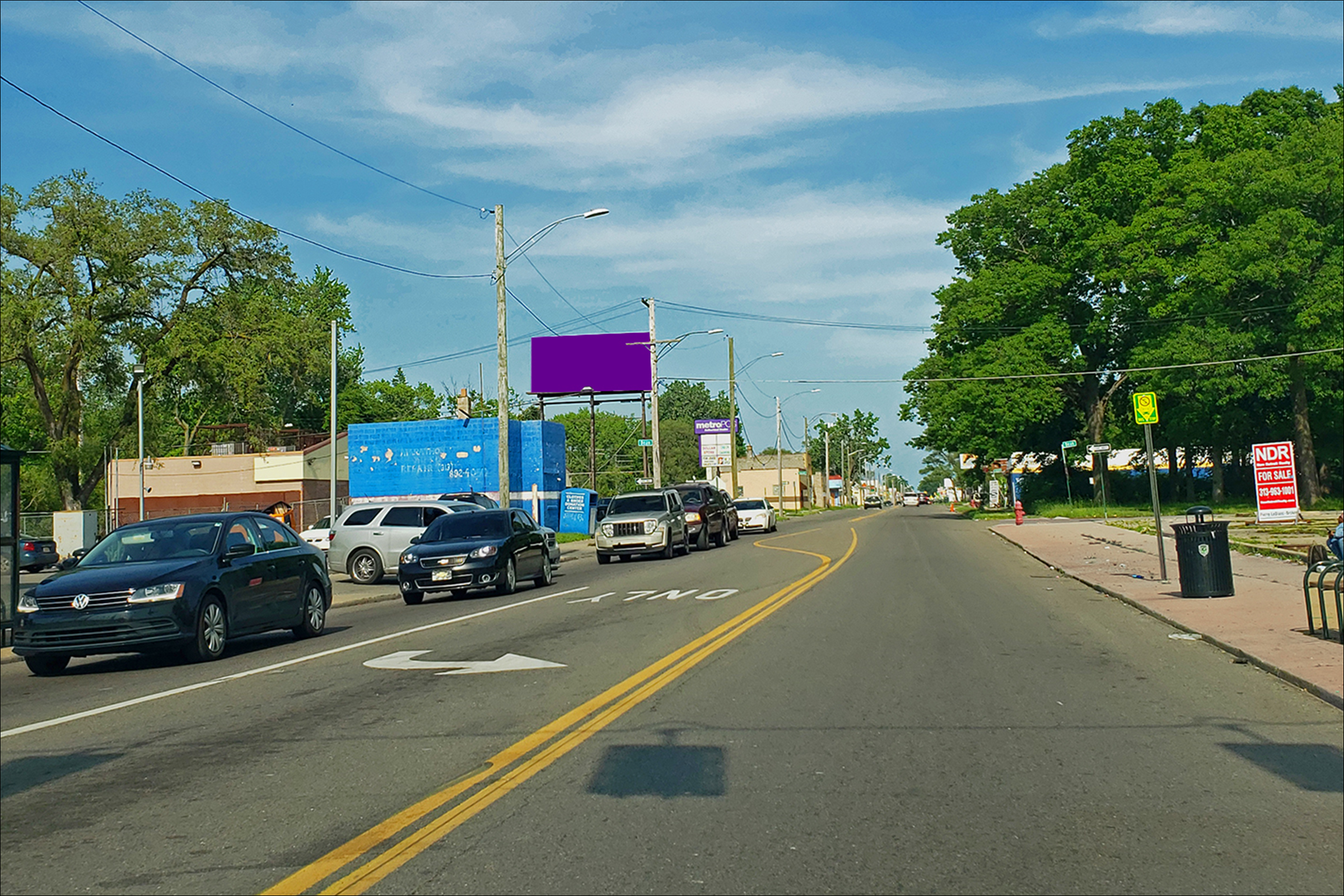 E. Seven Mile Rd W/O Sunset St N/S