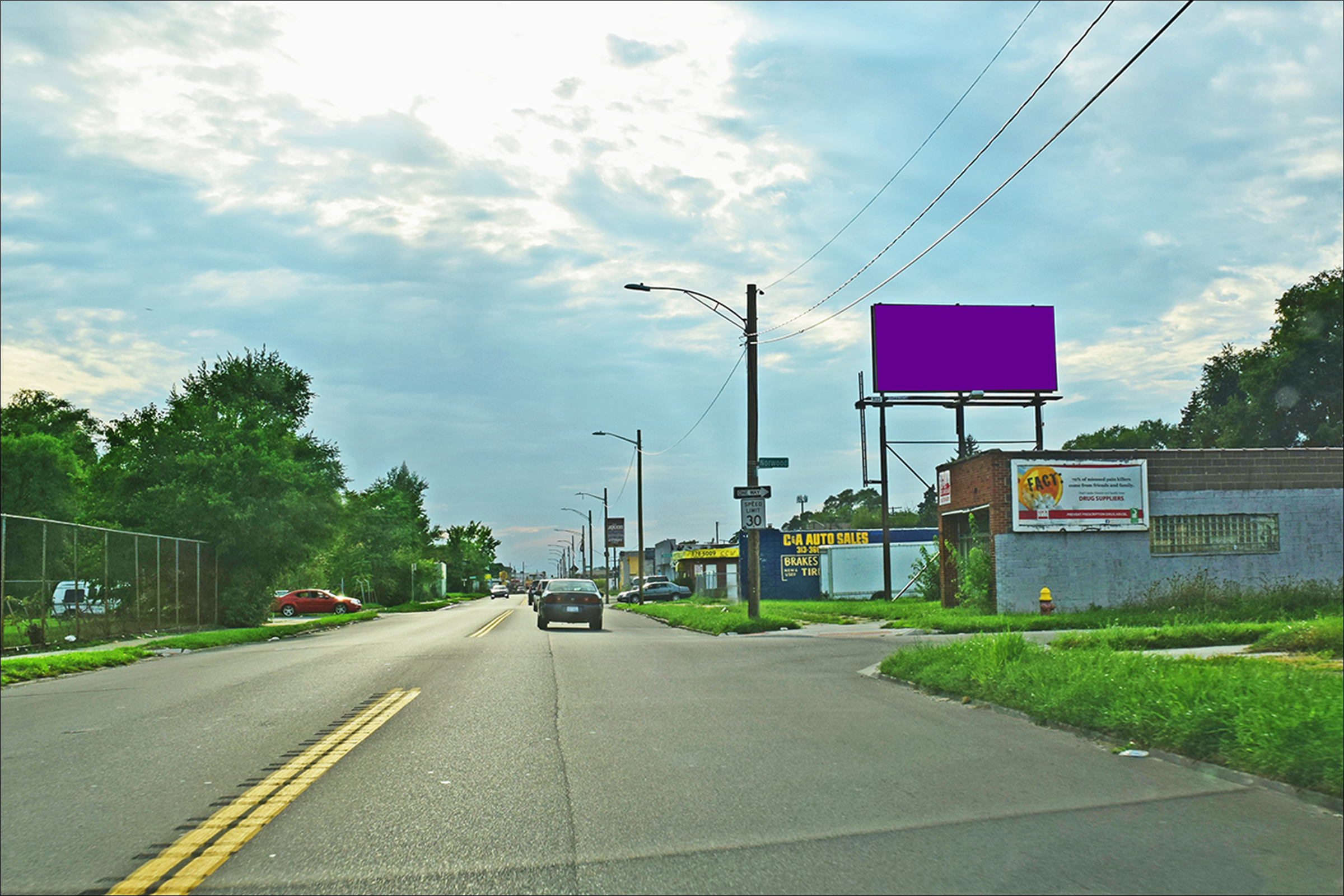 E. Seven Mile Rd E/O Revere Ave N/S
