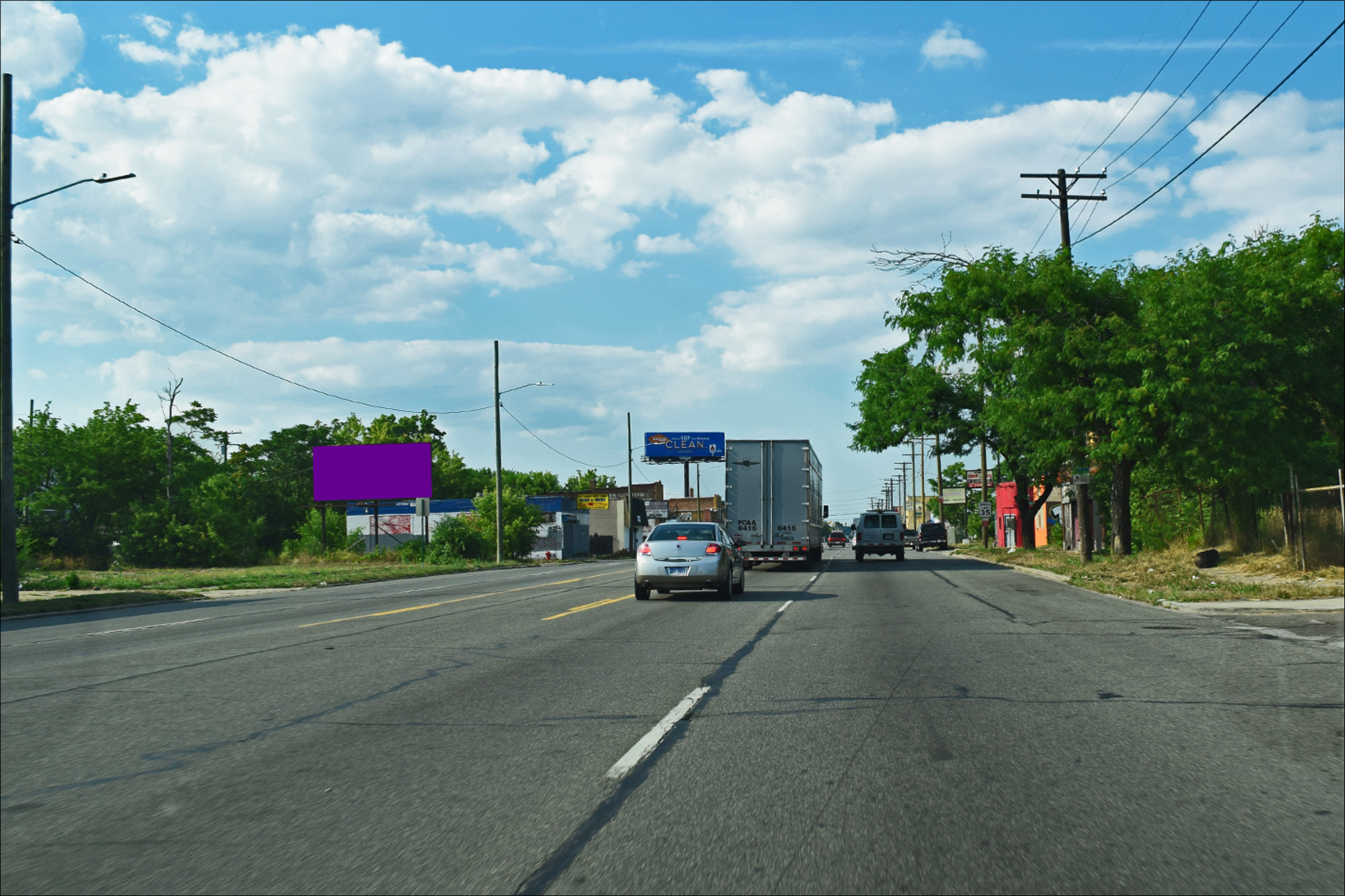 Van Dyke Ave (M-53) S/O Quinn St W/S