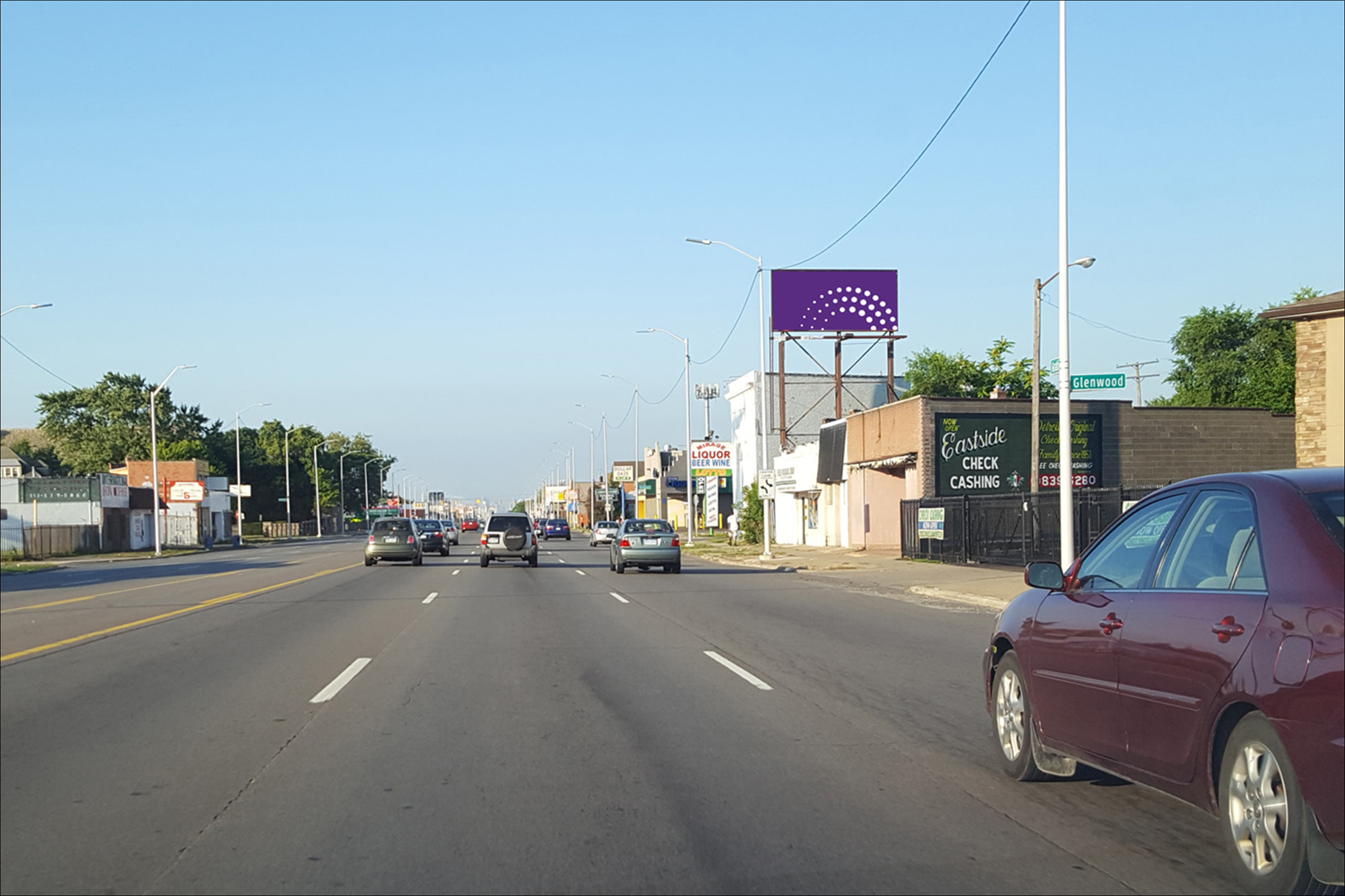 Gratiot Ave S/O Glenwood W/S