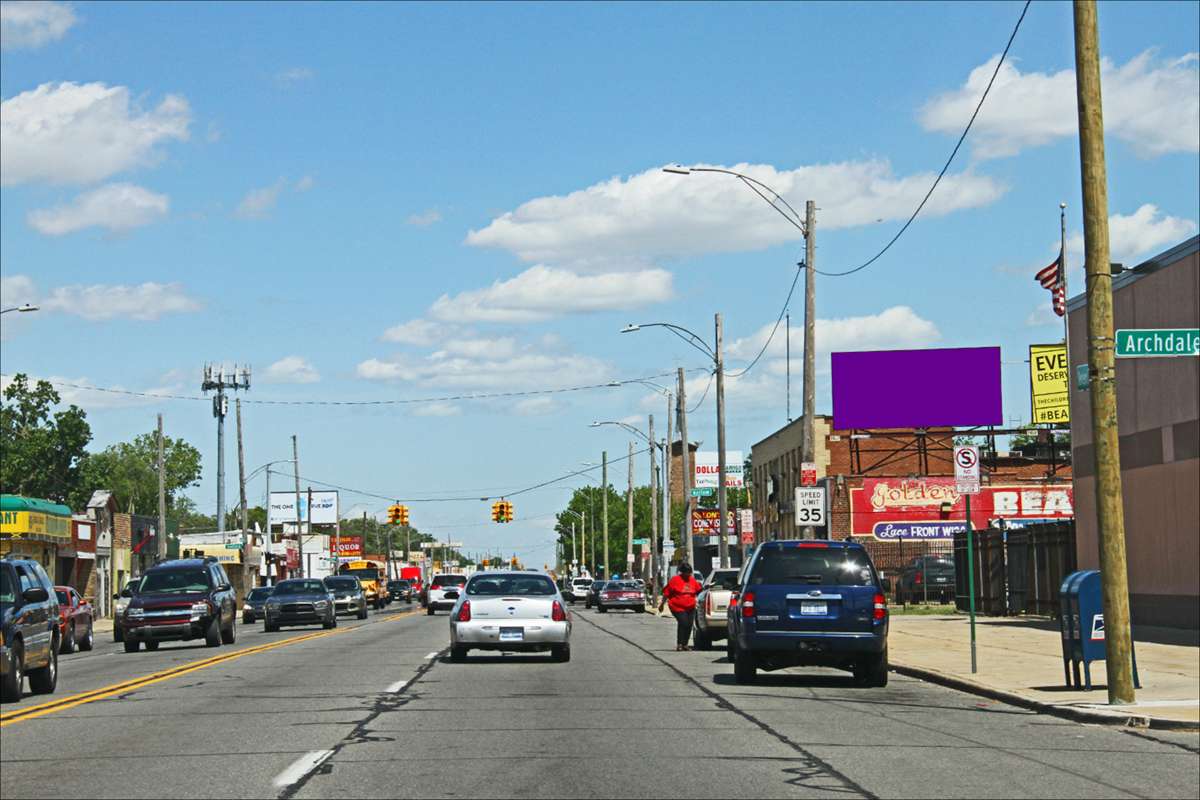 W. Seven Mile E/O Harlow S/S