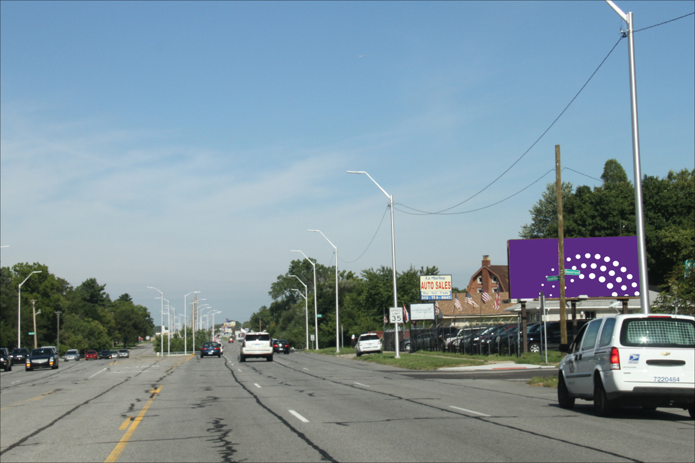 Grand River Ave W/O Beaverland St N/S