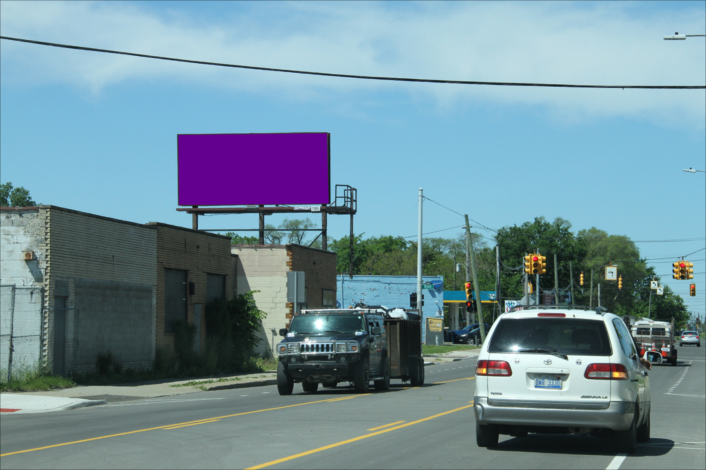E. McNichols Rd E/O Ryan Rd S/S