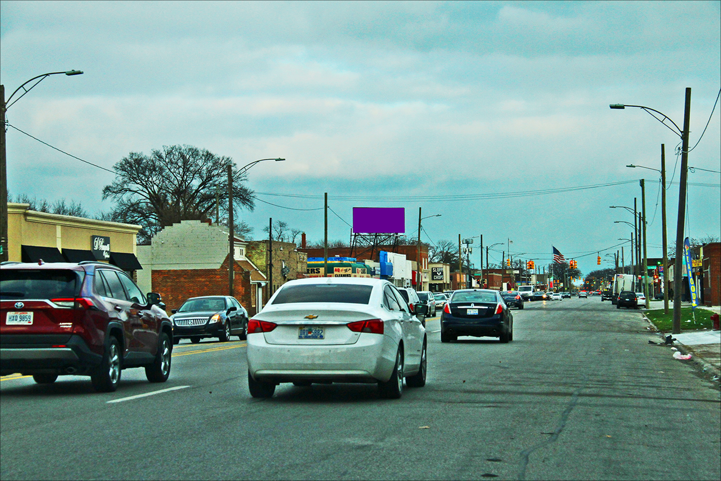 W. McNichols Rd E/O Snowden St N/S