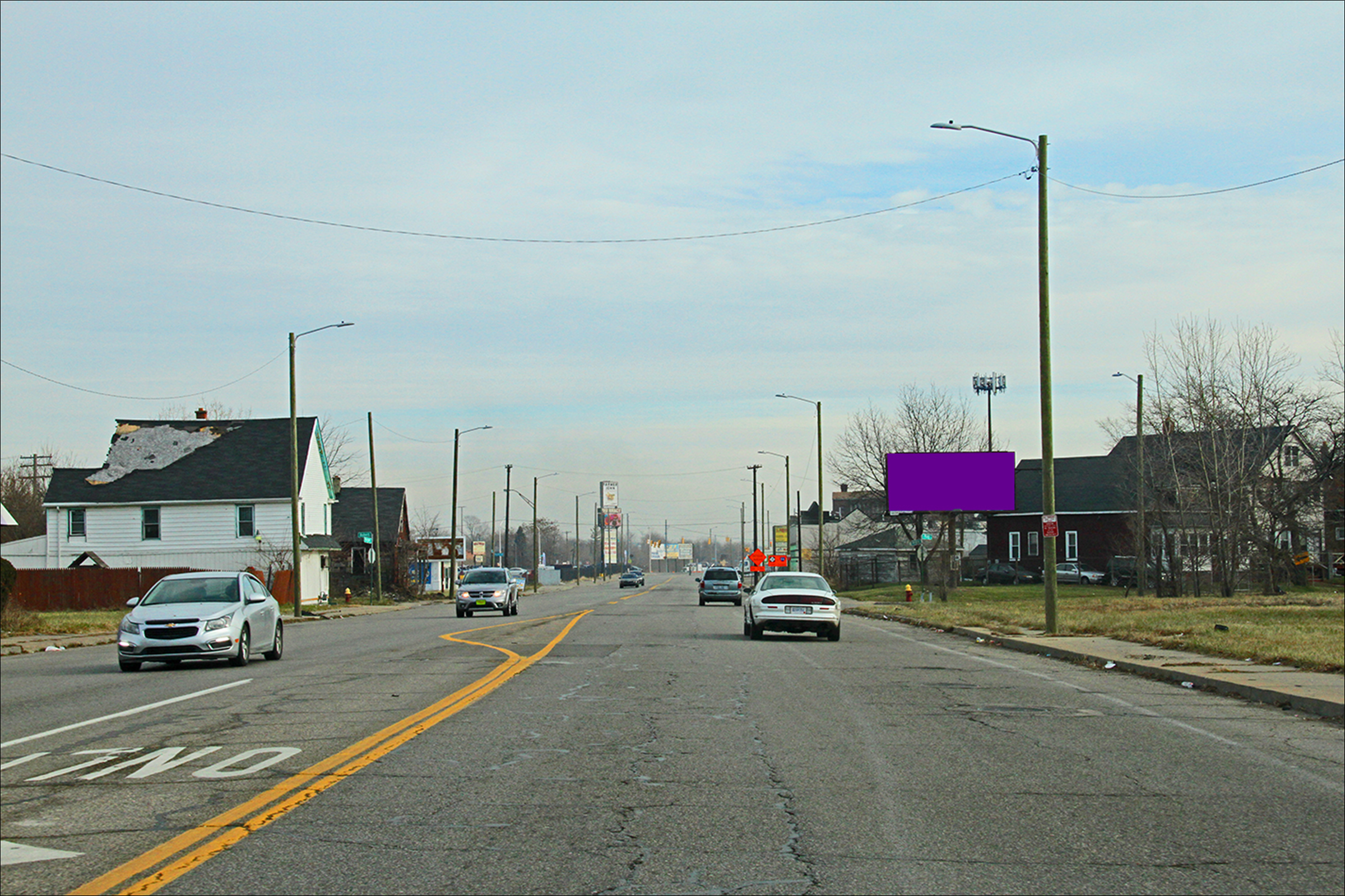Harper Ave E/O May St S/S