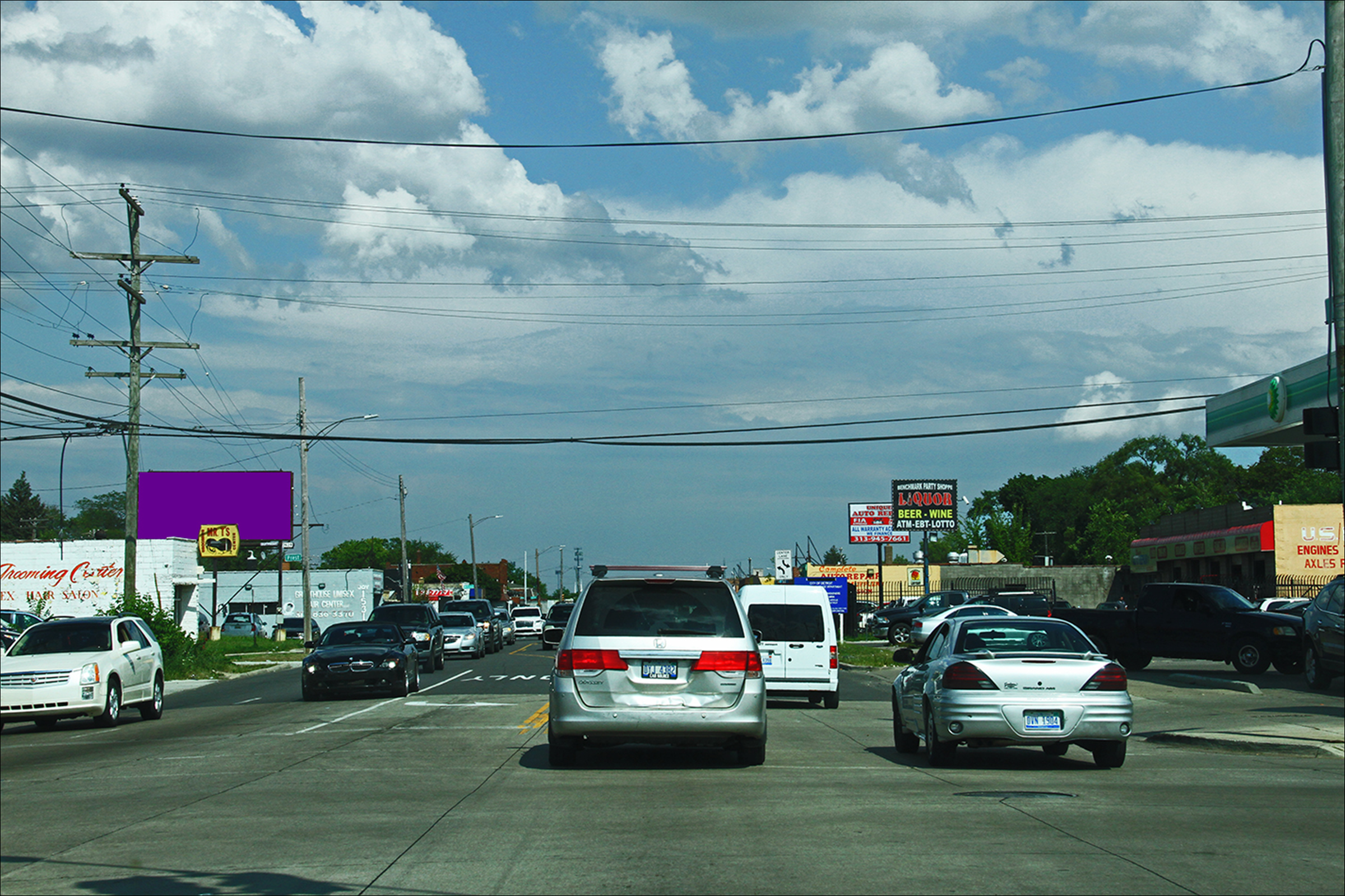 Joy Rd E/O Greenfield Rd N/S