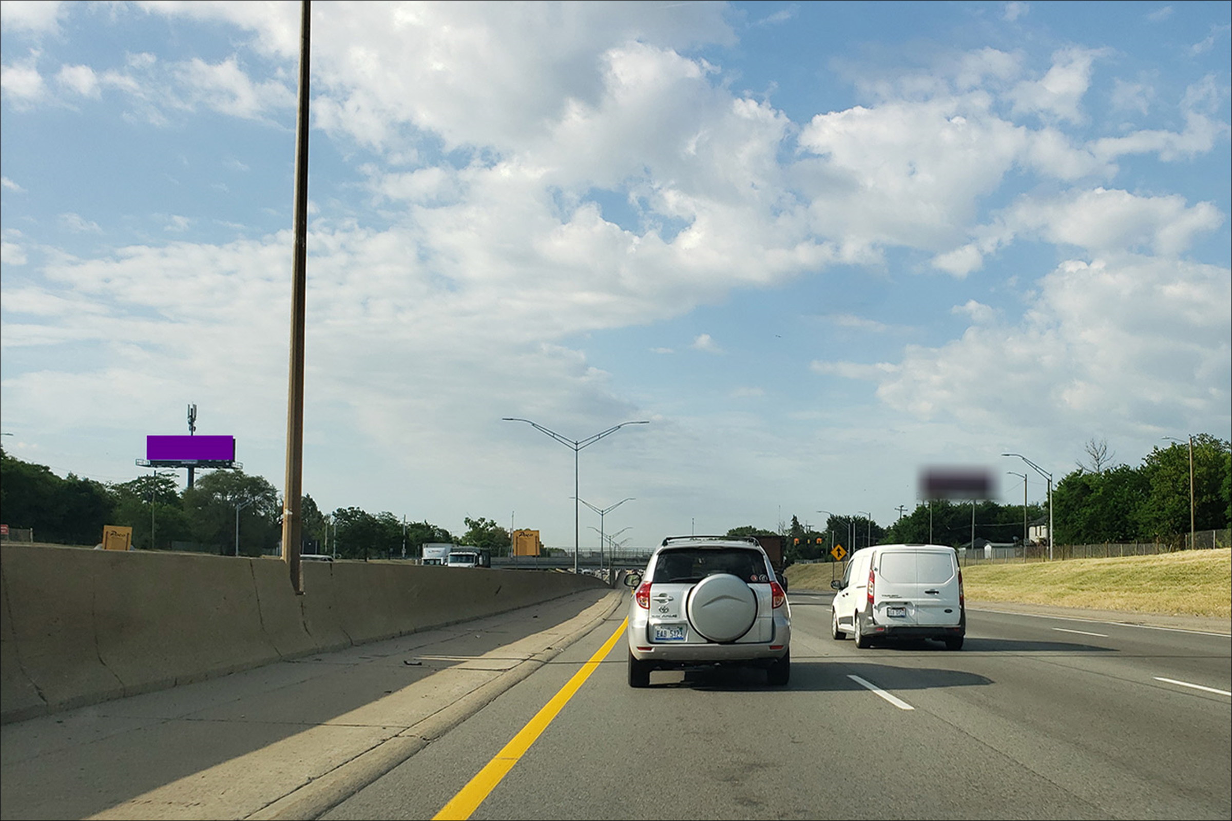 N. I-75 Fwy .5 mi S/O Eight Mile Rd E/S