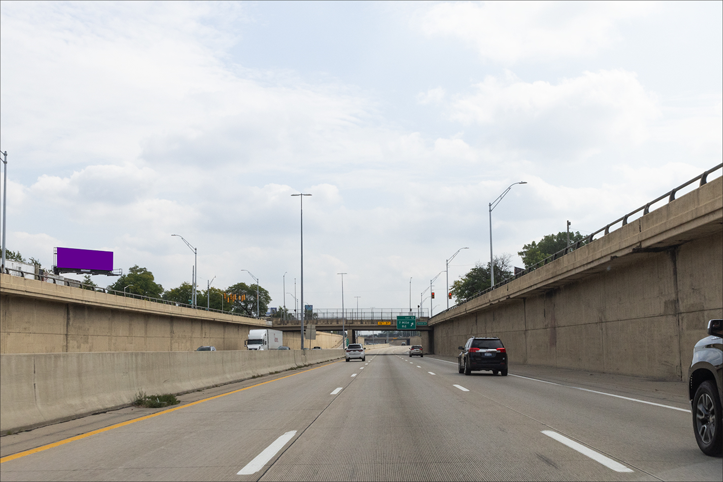 Lodge Fwy. .3 mi N/O Seven Mile Rd. E/S