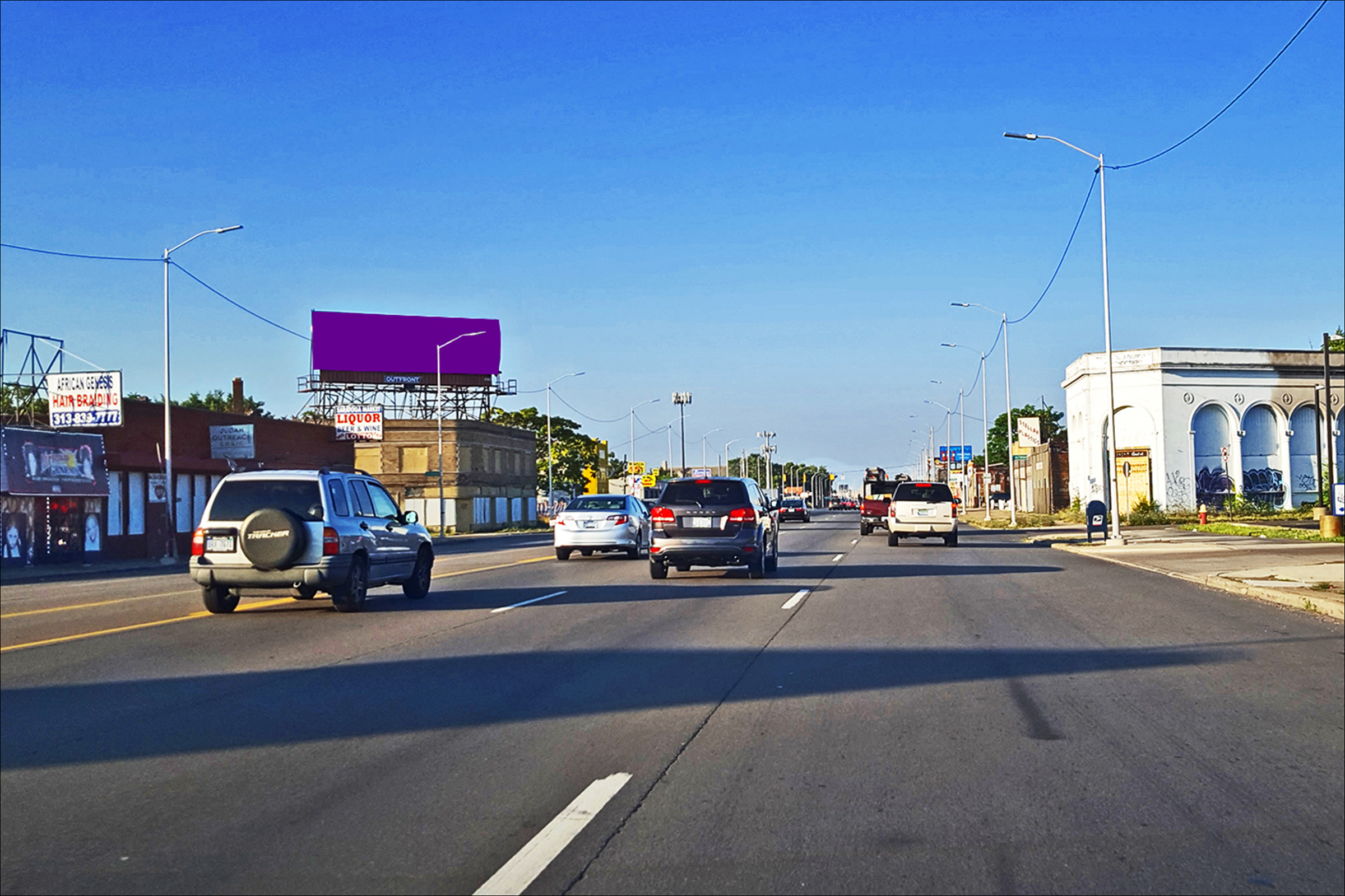 Gratiot Ave S/O Saratoga Ave E/S