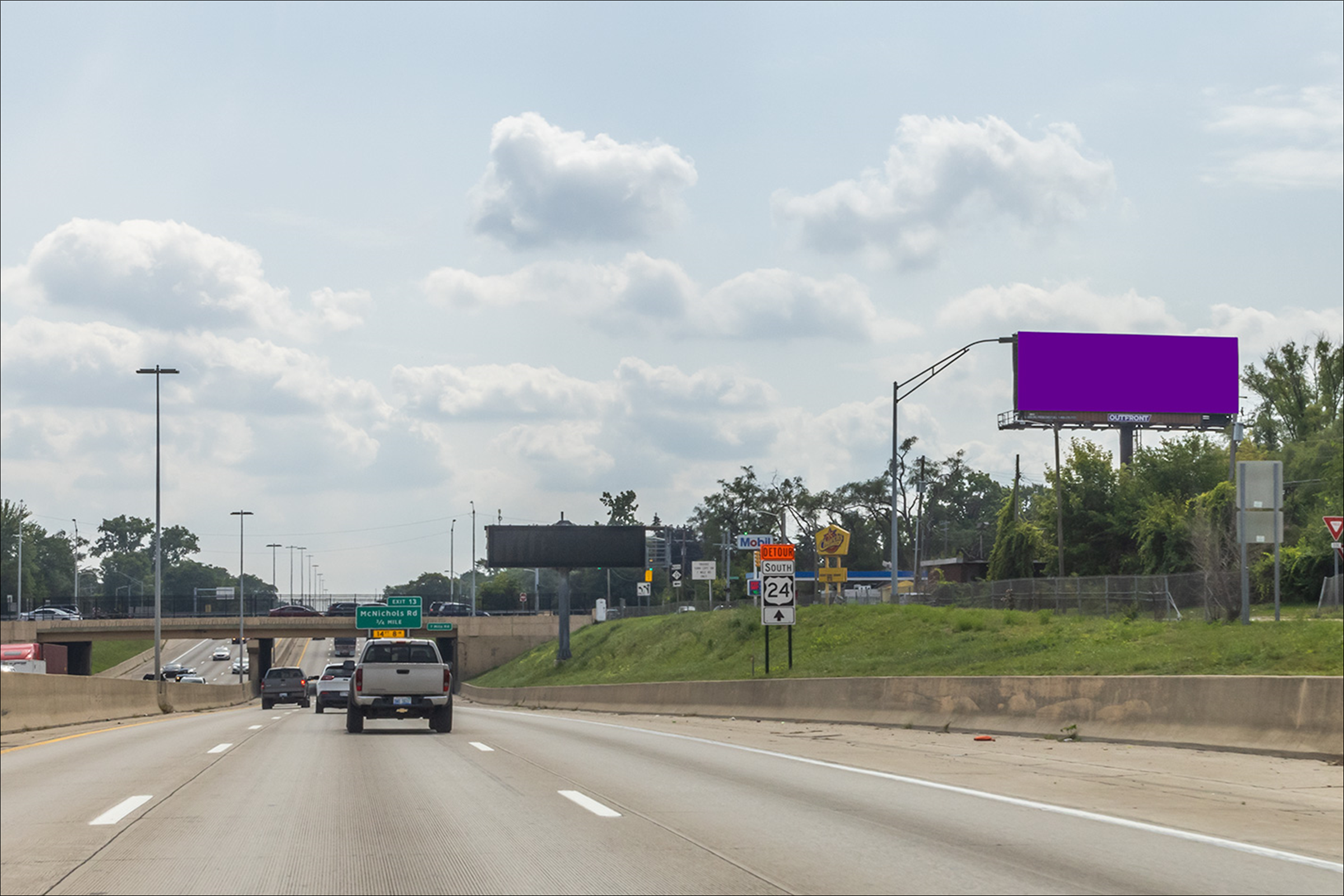 Southfield Fwy (M-39) N/O Seven Mile Rd W/S