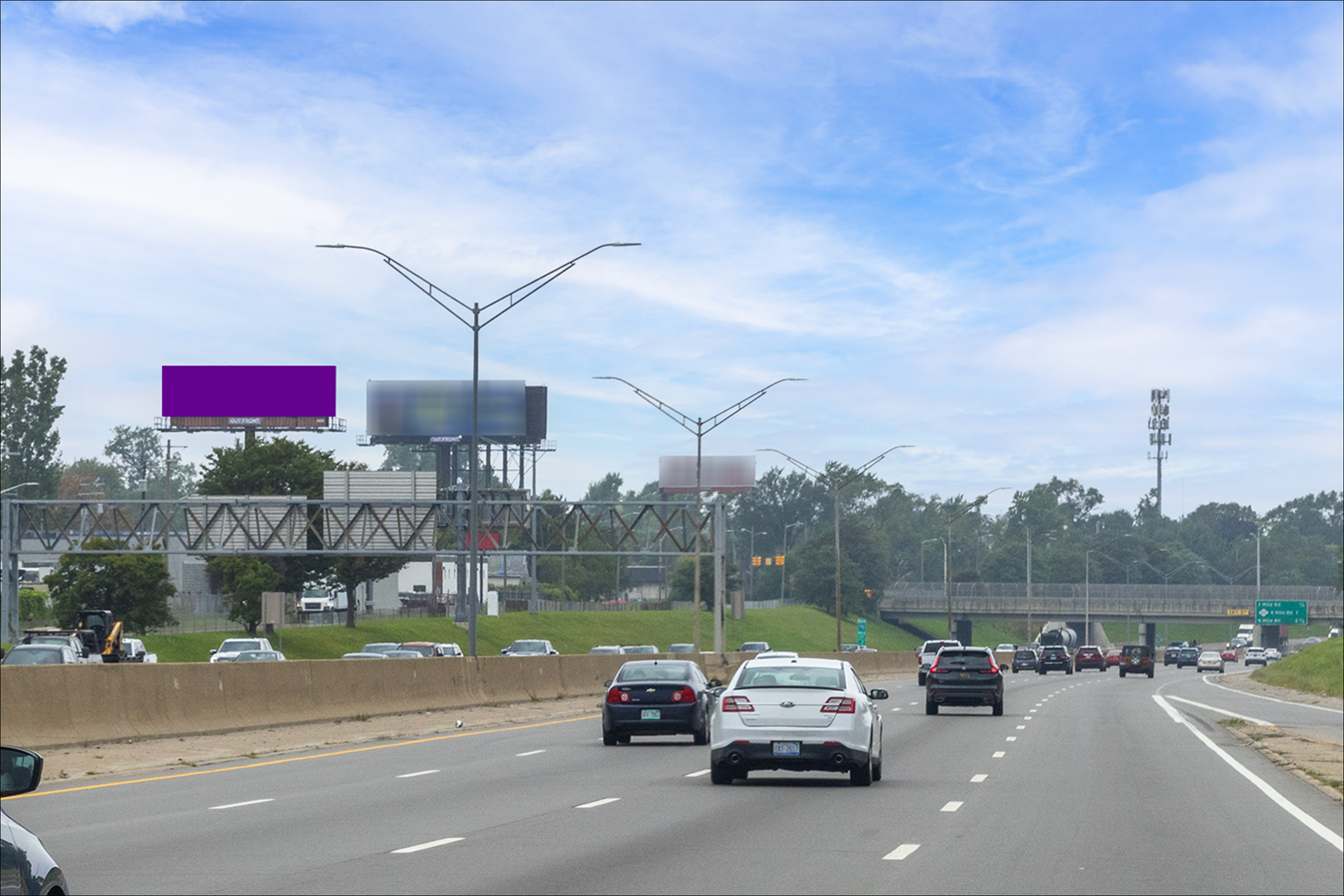 N. I-75 Fwy .1 mi S/O Nevada Ave W/S