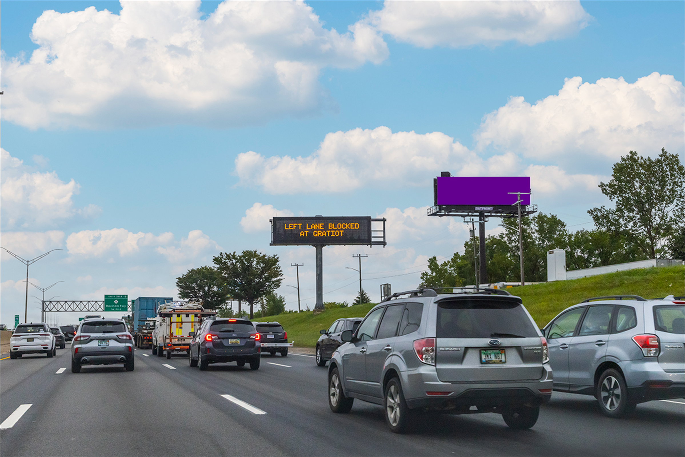 N. I-75 Fwy .2 mi S/O Nevada Ave W/S