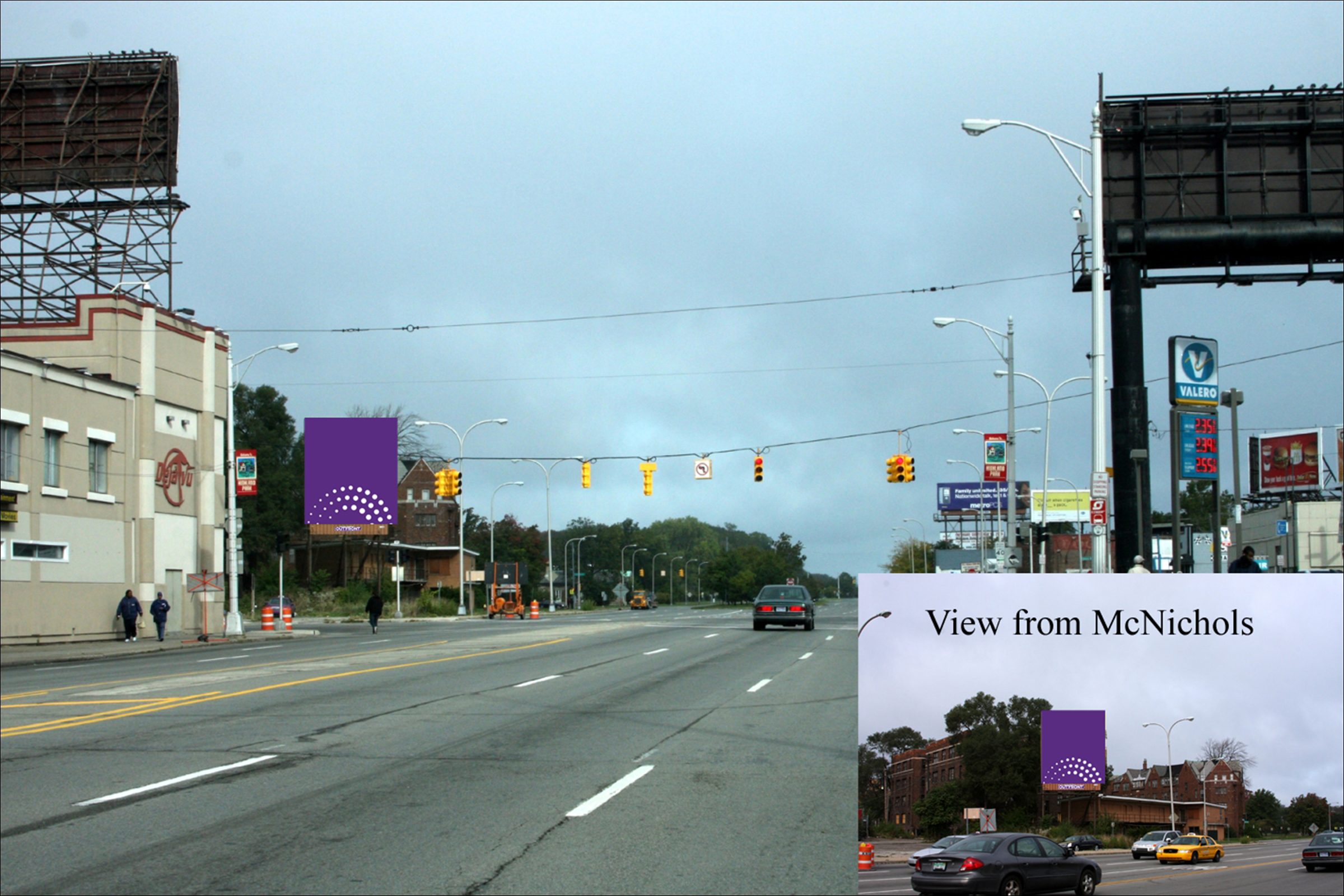 Woodward Ave N/O McNichols Rd W/S