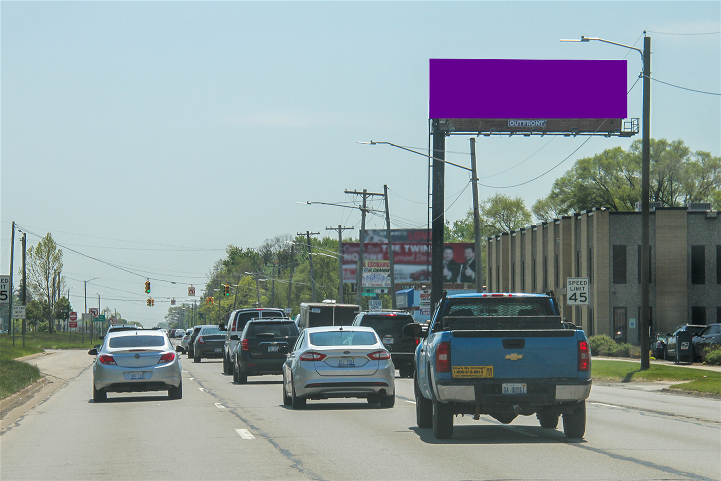 Telegraph .1 mi N/O McNichols W/S