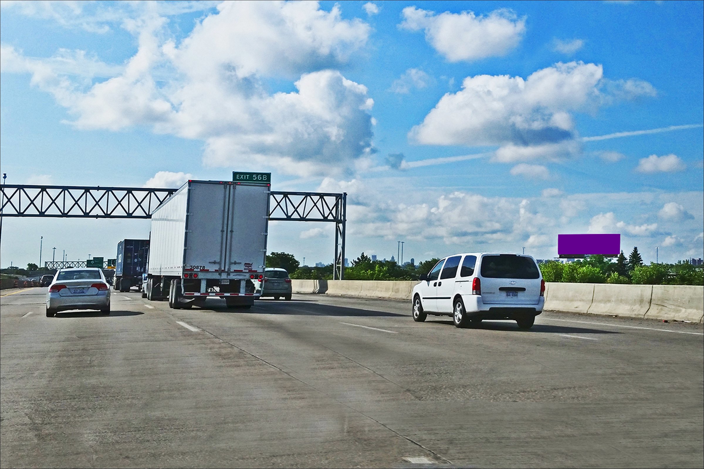 N. I-75 Fwy N/O Davison Fwy W/S