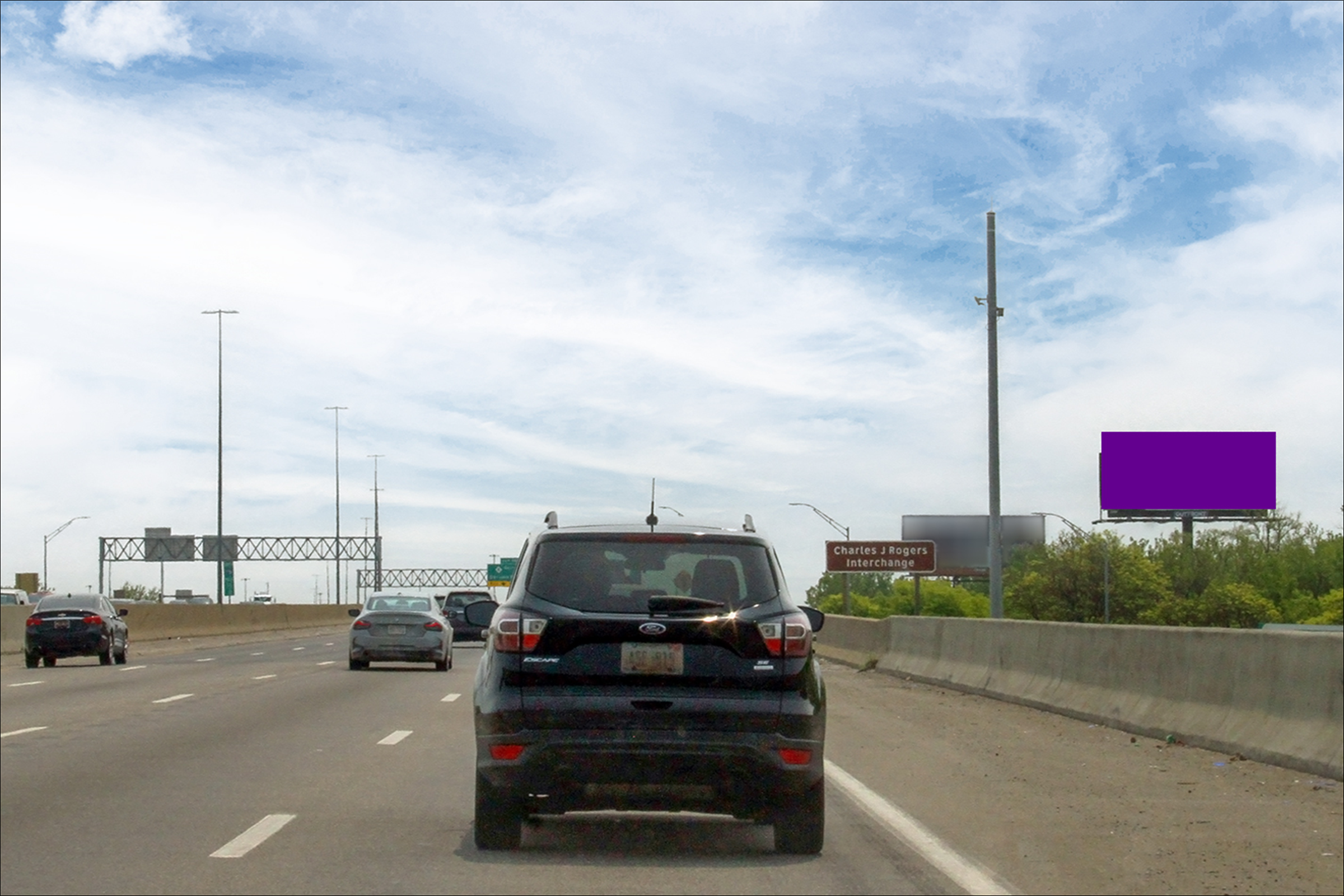 N. I-75 Fwy .2 mi S/O E. McNichols Rd W/S