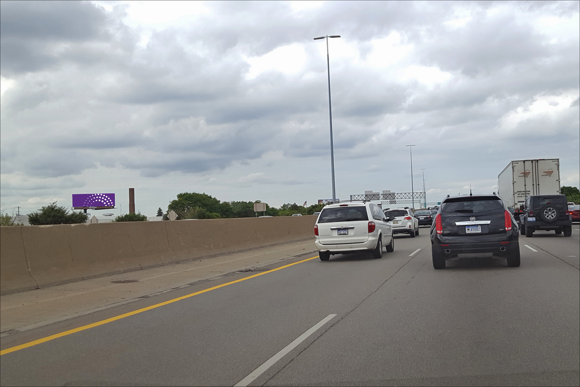 N. I-75 Fwy N/O Davison Fwy W/S